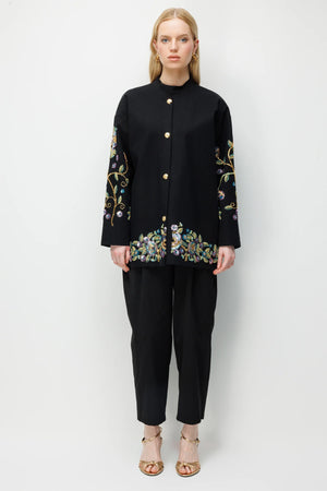 Boncuk İşlemeli Ceket