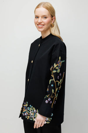 Boncuk İşlemeli Ceket