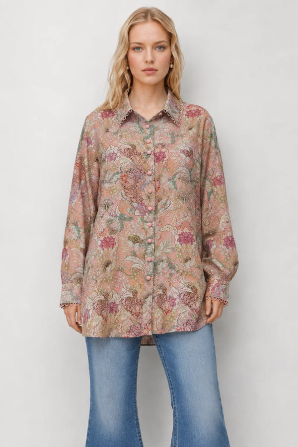 Çiçek Desen Tunik