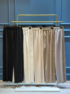 Tokyo Bambu Geniş Paça Pantolon