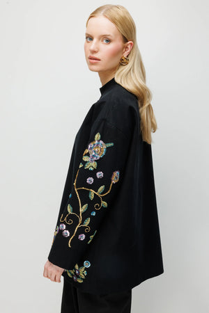 Boncuk İşlemeli Ceket
