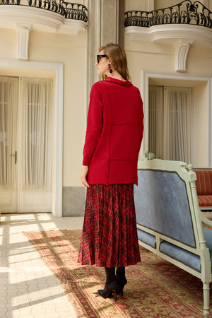 Triko Fermuarlı Tunik