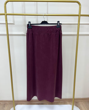 Yanı Nervürlü Etek