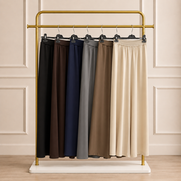Logos Geniş Paça Pantolon