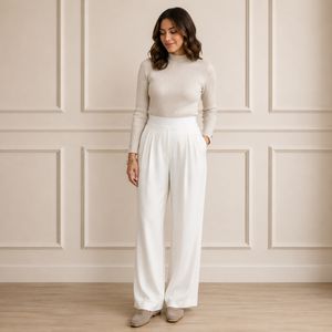 İyon Pileli Pantolon