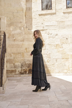 40823 Elbise - Siyah