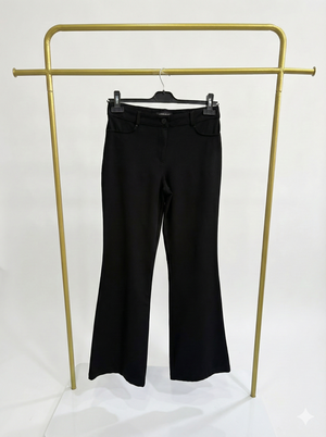 Kanvas İspanyol Paça Pantolon