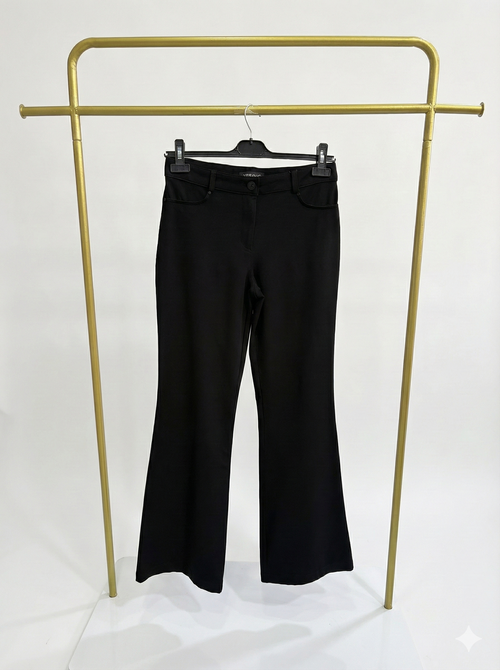 Kanvas İspanyol Paça Pantolon