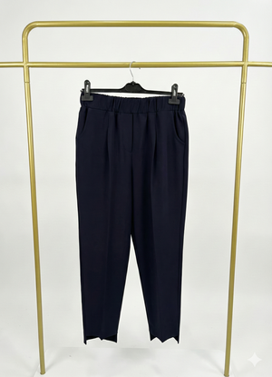 Beli Lastikli Önü Kısa Arkası Uzun Pantolon