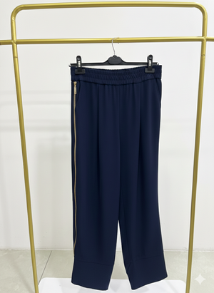 Love Yandan Fermuarlı Pantolon