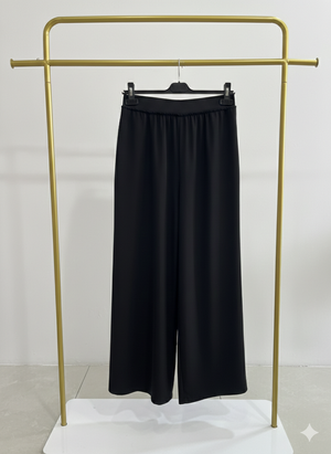 Logos Geniş Paça Pantolon