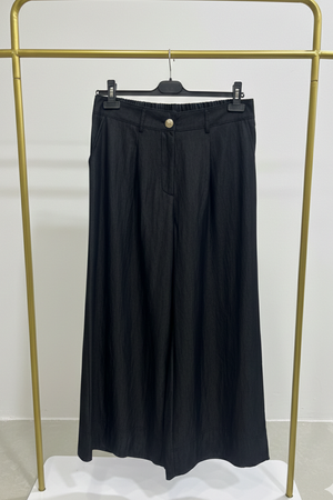 Abelia Kısa Geniş Paça Pantolon