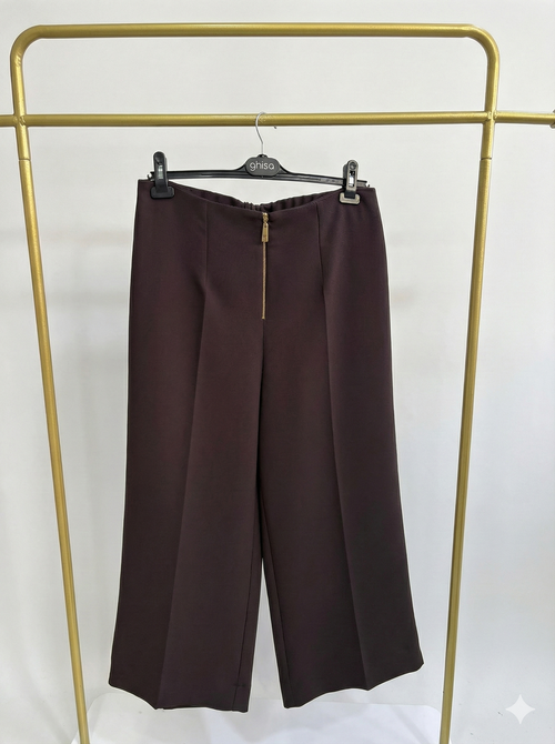 Queen Kısa Geniş Paça Pantolon