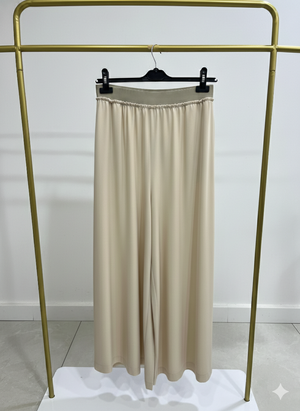 Logos Geniş Paça Pantolon