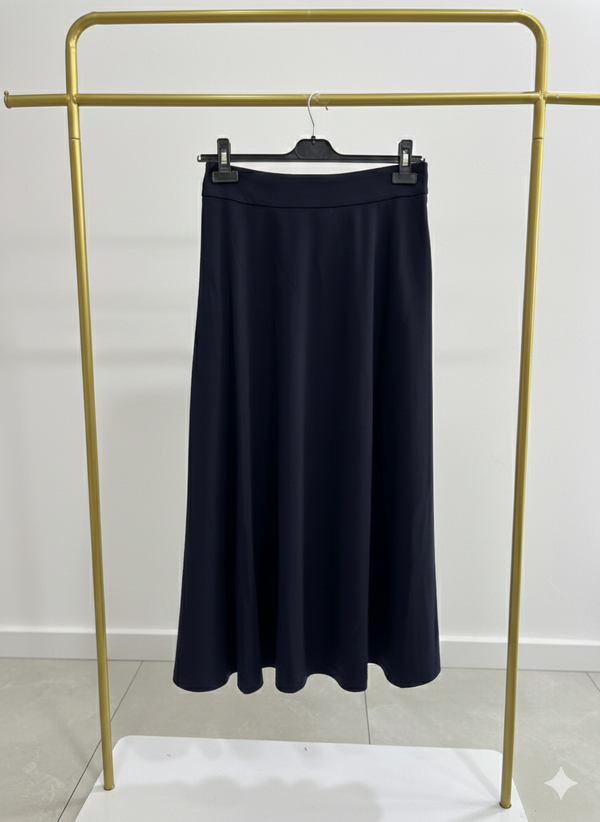 Rozie Yanı Fermuarlı Kiloş Etek