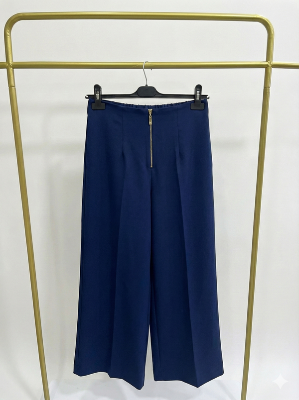 Queen Kısa Geniş Paça Pantolon