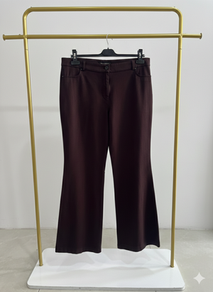 Kanvas İspanyol Paça Pantolon