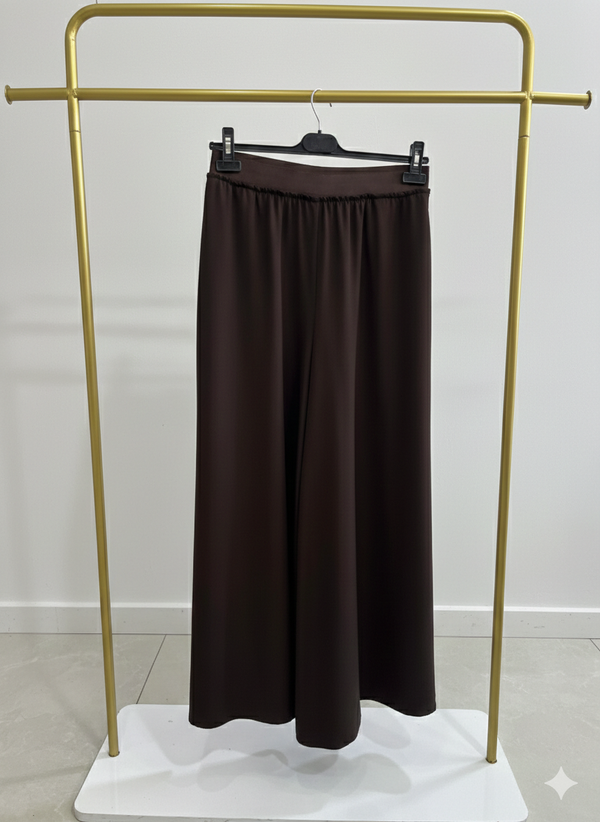 Logos Geniş Paça Pantolon