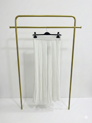 Şifon Kırıştırma Etek