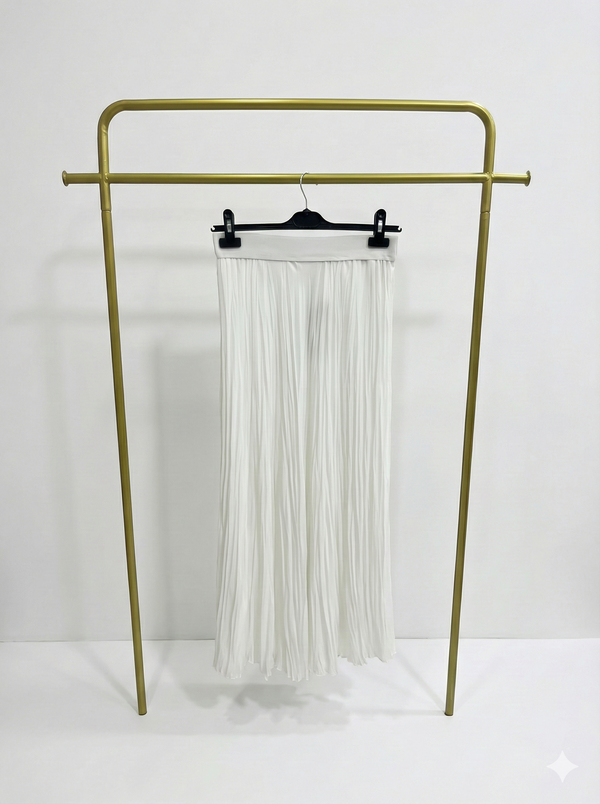 Şifon Kırıştırma Etek