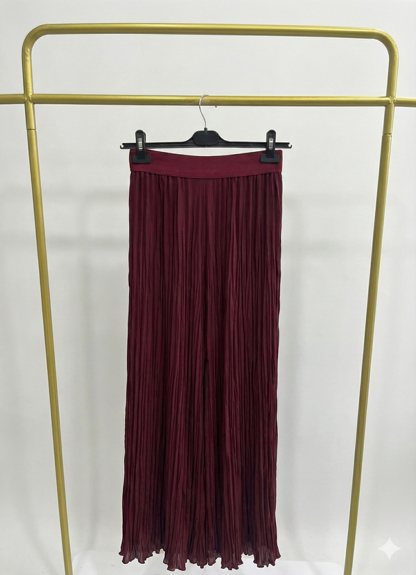 Şifon Kırıştırma Etek