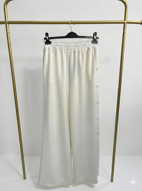 Tokyo Bambu Geniş Paça Pantolon