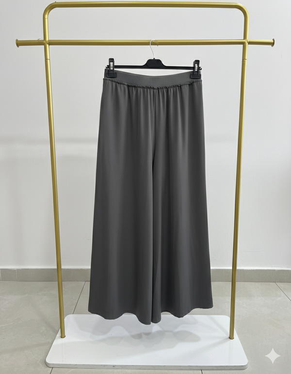 Logos Geniş Paça Pantolon