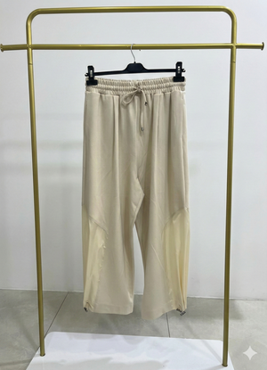 Paçası Kapsül Paraşüt Detaylı Pantolon