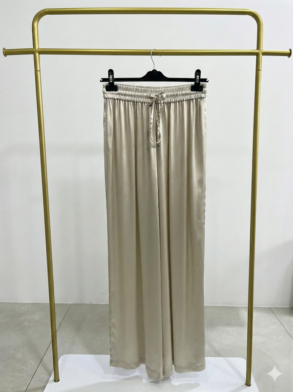 Mia Saten Cupra Pantolon