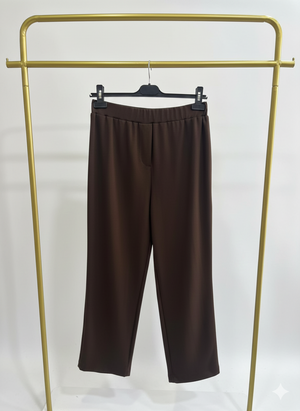 Lodos Lastikli Örme Saten Pantolon