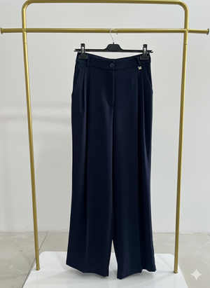 Broom Pileli Palazzo Pantolon