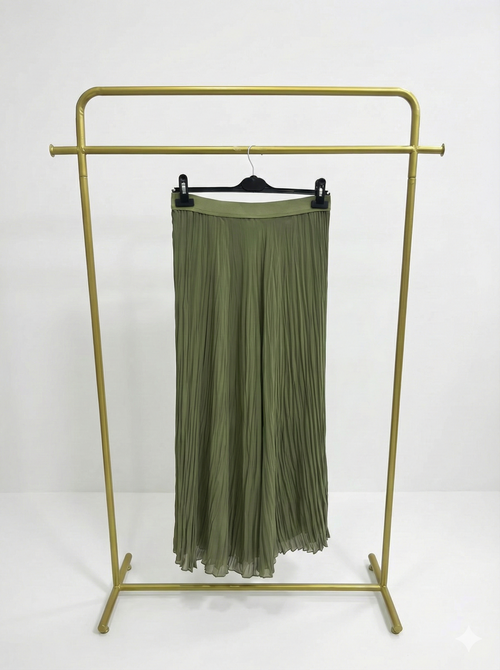 Şifon Kırıştırma Etek