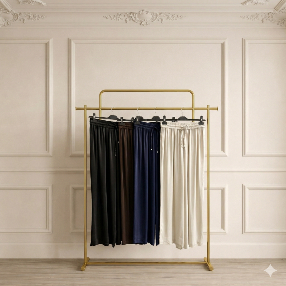 Mia Saten Cupra Pantolon