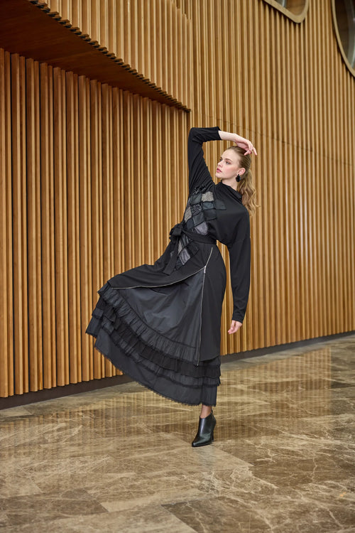 Patchwork İkili Elbise