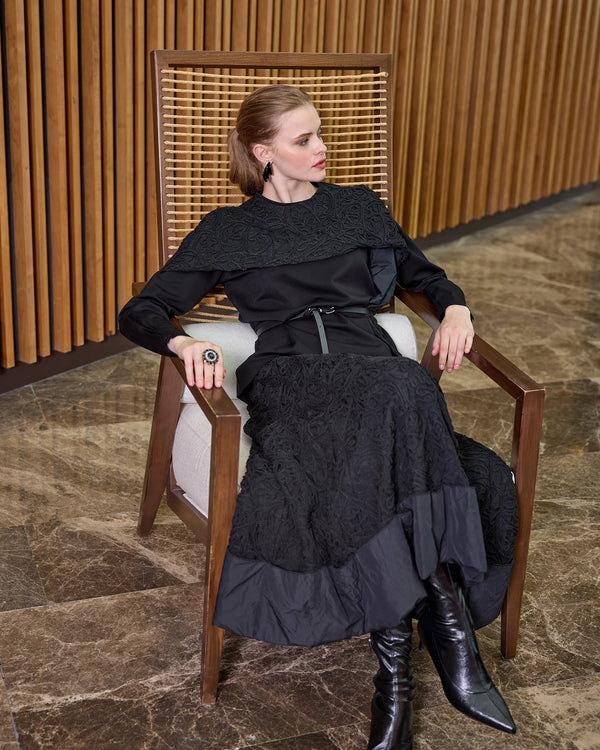 Dantelli Etek Takım