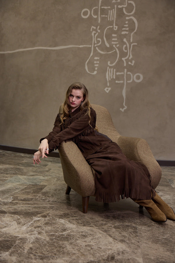 Natura Ceket- Kahverengi