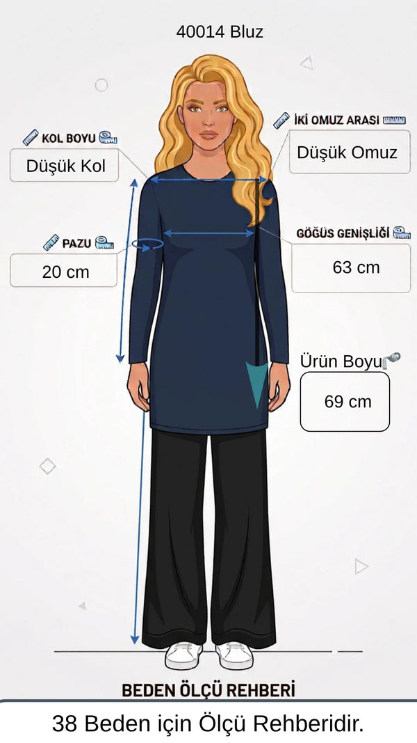 Triko Tunik - Siyah