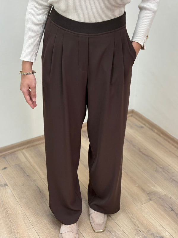 İyon Pileli Pantolon