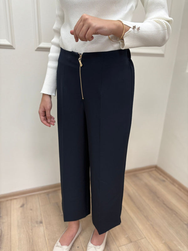 Queen Kısa Geniş Paça Pantolon
