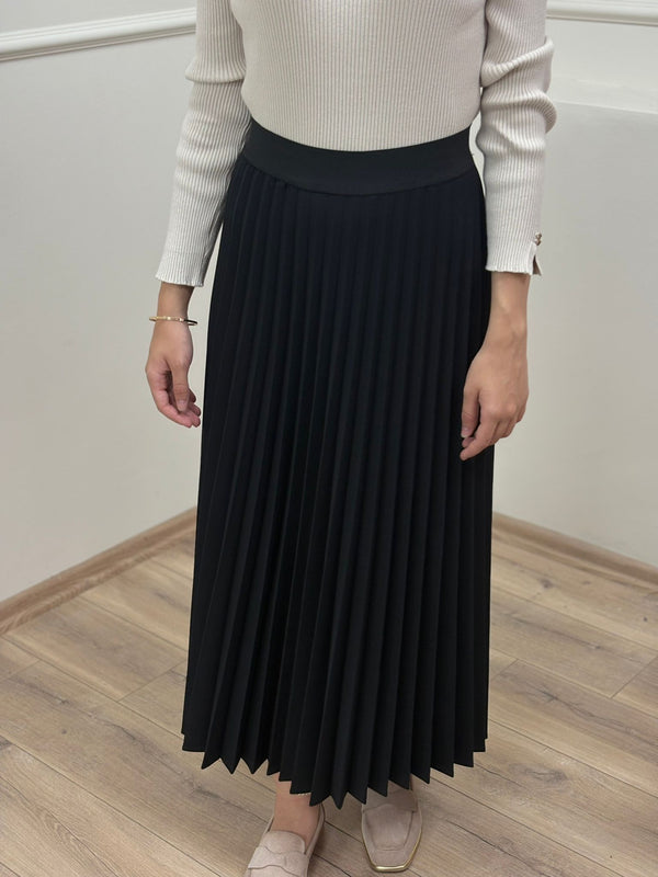 Beli Lastikli Piliseli Etek