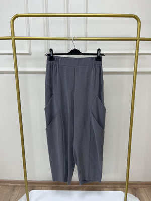 Duti Keten Havuç Pantolon