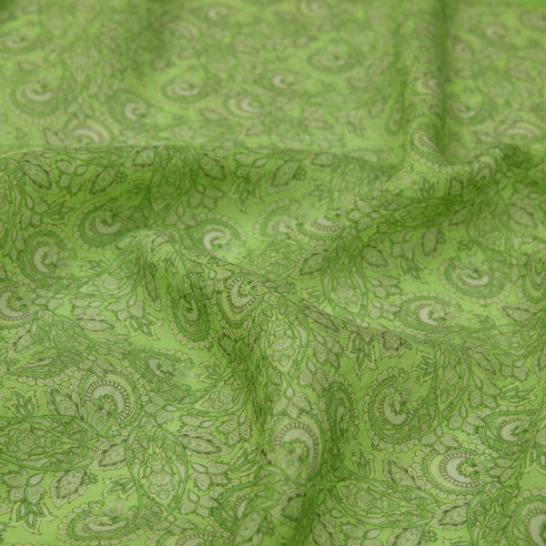 Çam Kokusu Mezopotamya Model 02 Desenli Tencel Sal