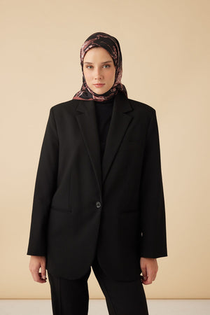 Ceylan Mulberry İpek Eşarp 90x90 Cm - Gül Kurusu