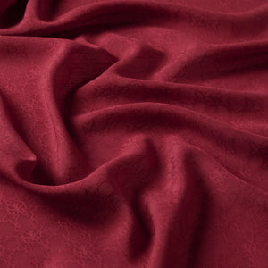 Dört Mevsim Bordo Monogram Şal