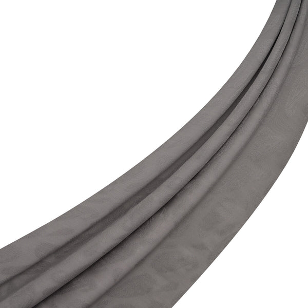 Dört Mevsim Gümüş Paisley Monogram Şal
