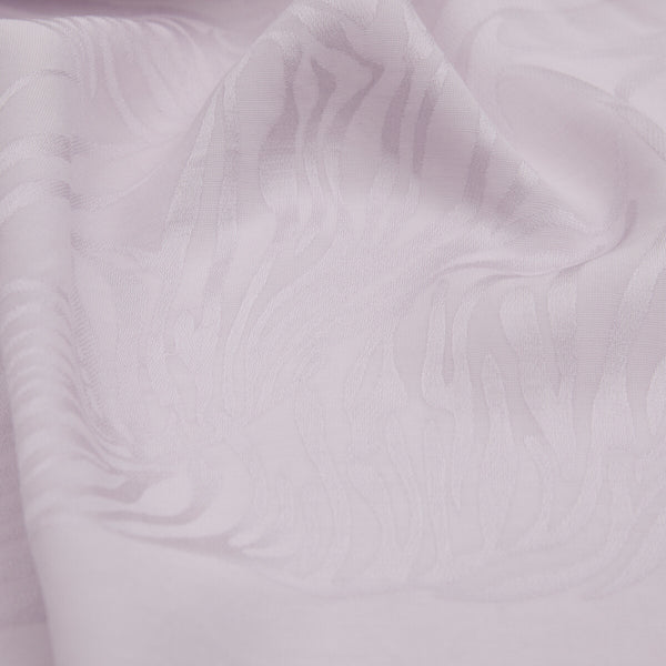 Dört Mevsim Leylak Zebra Desenli Monogram Şal