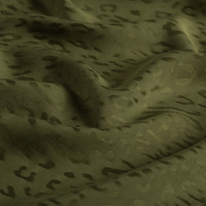 Dört Mevsim Leopar Desenli Çam Kokusu Şal