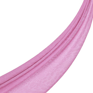 Dört Mevsim Şeker Pembe Vahra Desenli Şal