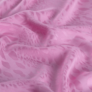 Dört Mevsim Şeker Pembe Vahra Desenli Şal