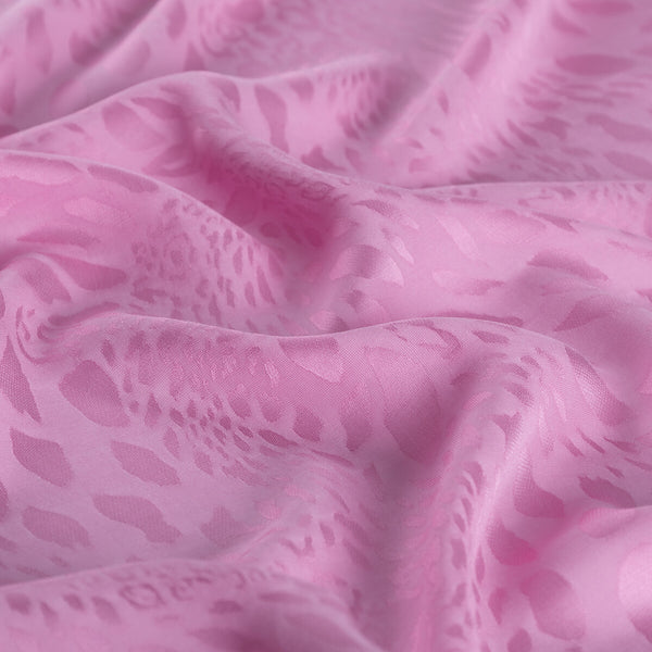 Dört Mevsim Şeker Pembe Vahra Desenli Şal